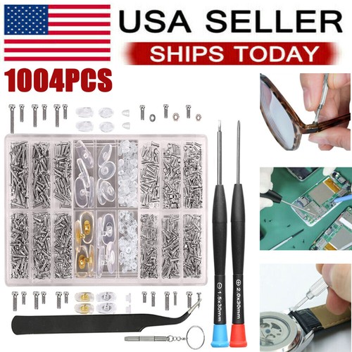 Eyeglass nut screws nose pads - nut,