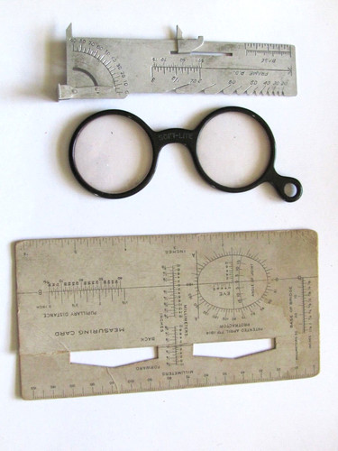 1920 optical eyeglass frame - c,