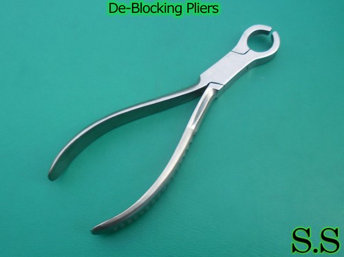 Blocking pliers optical - de-blocking,